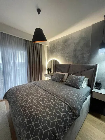 3-Zimmer-Wohnung mit Meerblick in Bečići — Neubau, Garage inklusive